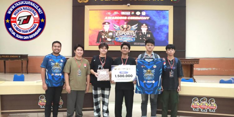 Turnamen Esport Mobile Legends Kapolres Jombang Cup Sukses Digelar, Juara Siap Wakili Jombang ke Tingkat Polda Jatim