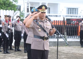 Jelang Hari Bhayangkara ke-80, Polres Wajo Gelar Ziarah Rombongan di TMP Empagae