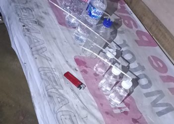 Respons Cepat Polisi! Barak Diduga Tempat Penyalahgunaan Narkoba di Aek Kanopan Timur Dibongkar dan Dibakar
