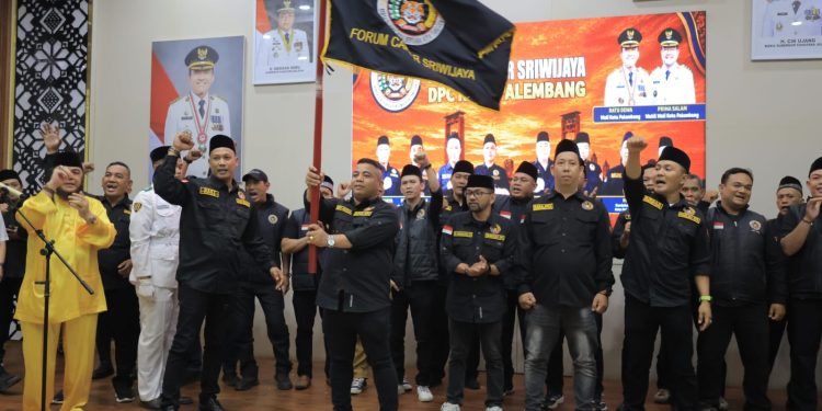 Forum Cakar Sriwijaya DPC Kota Palembang Resmi Dilantik, 18 PAC Juga Dikukuhkan