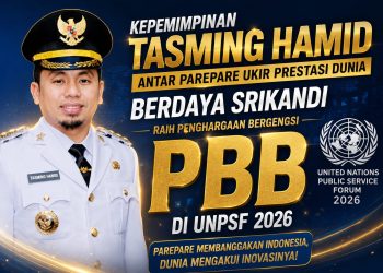 Gemilang di Bawah Kepemimpinan Tasming Hamid! Parepare Ukir Sejarah Dunia, Berdaya Srikandi Raih Penghargaan Bergengsi PBB di UNPSF 2026