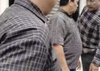 Diduga Ada Kecurangan Pengumuman Pemenang Tender/Lelang Terjadi Cekcok Kontraktor Dan Ketua Pokja 3 ULP Sekertariat Kab. Lahat