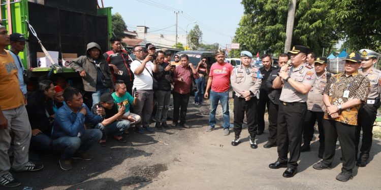 Polres Jombang Tindak Lanjuti Aspirasi Sopir Truk, Tegaskan Penanganan dugaan Pungli hingga Balap Liar Terus Dilakukan