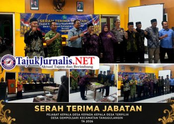 Sertijab Kepala Desa Gempolsari Berlangsung Khidmat, Ali Murtadho Siap Tuntaskan Banjir dan Perkuat Ekonomi Desa