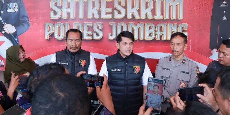 Polres Jombang Ungkap Komplotan Curanmor, Empat Tersangka Ditangkap