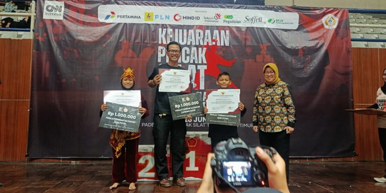 Paku Bumi Cimande Palembang Borong Medali, Muhammad Al Fatih Wijaya Jadi Pesilat Terbaik