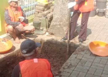 Wujudkan Lingkungan Sehat, 50 KK di Pesanggrahan Terima Bantuan Tangki Septik Mandiri