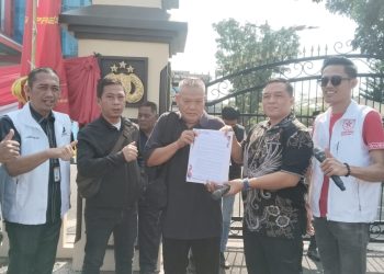 Aksi Damai BPI KPNPA-RI di Polda Sumsel Soroti Dugaan Korupsi Pengadaan Batu Bara PLTU