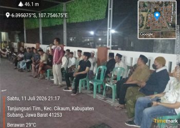Gelar Doa Bersama di Dusun Lampeni, Warga Sampaikan Aspirasi dan Dorong Kang Fery Maju Pilkades Tanjungsari Timur