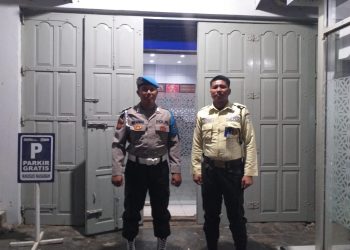 Kapolsek Keera Pimpin Patroli Biru, Situasi Kamtibmas Wilayah Tetap Aman dan Kondusif