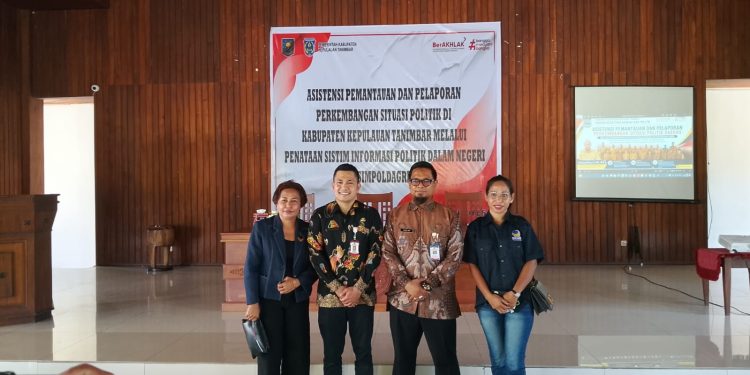 Kemendagri Perkuat Pemantauan Politik Nasional, Kabupaten Kepulauan Tanimbar Mulai Terapkan Aplikasi SIMPOLDAGRI