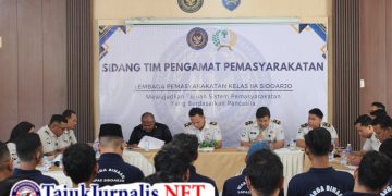 Sidang TPP Lapas Sidoarjo Bahas Program Pembinaan dan Hak Integrasi Warga Binaan