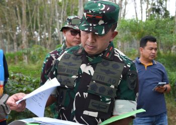 Irjen Kementan RI Tinjau Cetak Sawah Siap Tanam di OKI, Danrem 044/Gapo Tegaskan Komitmen Kawal Ketahanan Pangan