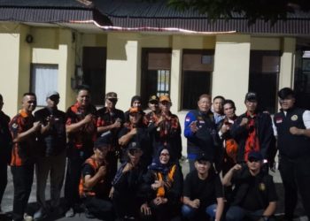 Patroli Gabungan di Ilir Timur II, Forum Cakar Sriwijaya dan Pemuda Pancasila Tegaskan Komitmen Jaga Keamanan Wilayah