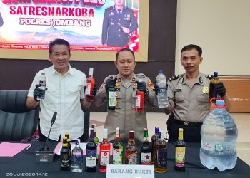 Perangi Narkoba, Polres Jombang Ungkap 80 Kasus Selama Semester Pertama 2026