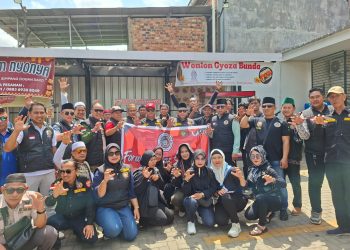 Perkuat Jiwa Sosial, Ketua DPC Forum Cakar Sriwijaya Kota Palembang Edy Medan Hadiri Bakti Sosial PAC Sako