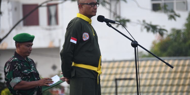 Korem 044/Gapo Gelar Uji Kenaikan Tingkat Pencak Silat Militer