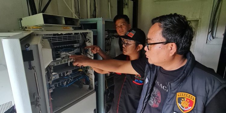 Polsek Banyuasin II Berhasil Ungkap Pencurian Perangkat BTS di Banyuasin II, Tiga Terduga Pelaku Diamankan