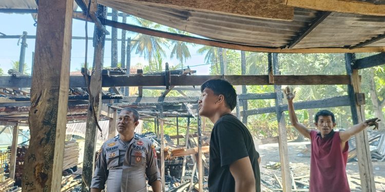 Rumah Panggung Terbakar di Belawa Wajo, Api Dipadamkan dalam 1 Jam