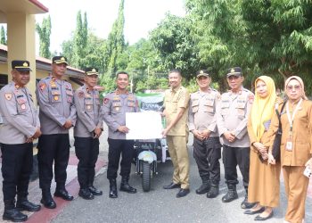 Wajo Terima Armada Motor Sampah Roda Tiga untuk Mendukung Gerakan PISOTA’