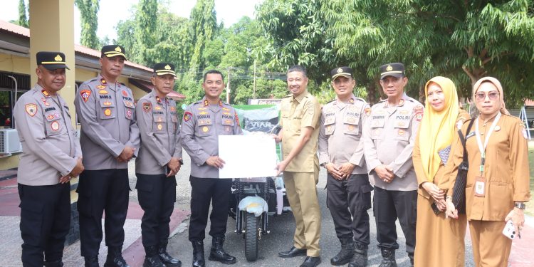 Wajo Terima Armada Motor Sampah Roda Tiga untuk Mendukung Gerakan PISOTA’