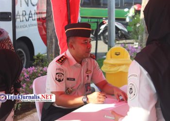 Donor Darah Merdeka, Lapas Sidoarjo Wujudkan Semangat HUT ke-81 RI Melalui Aksi Kemanusiaan