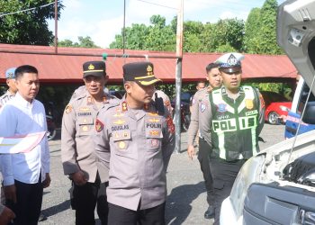 Kapolres Wajo Tegaskan Setiap Inventaris Dinas Harus Terawat dan Siap Digunakan