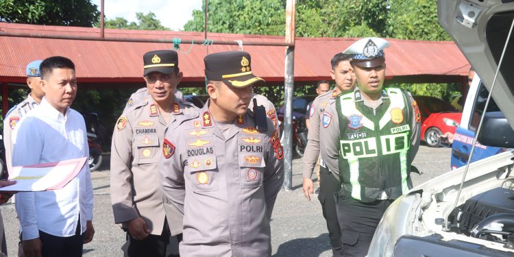 Kapolres Wajo Tegaskan Setiap Inventaris Dinas Harus Terawat dan Siap Digunakan