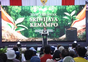 Langkah Nyata Menuju Indonesia Hijau, Korem 044/Gapo Hadiri Peresmian Persemaian Sriwijaya Kemampo