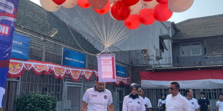 Lepas Balon Tandai Dimulainya PORSENAP 2026, Lapas Sidoarjo Kobarkan Semangat Sportivitas dan Kebersamaan