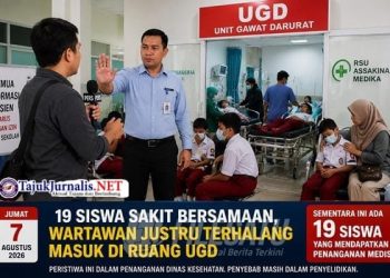 19 Siswa Sakit Bersamaan, Wartawan Justru Terhalang Masuk Di Ruang UGD