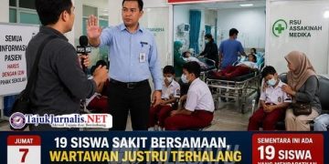 19 Siswa Sakit Bersamaan, Wartawan Justru Terhalang Masuk Di Ruang UGD