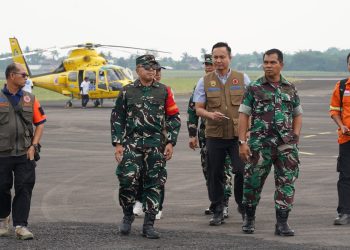 Patroli Udara Karhutla, Danrem 044/Gapo Pastikan Kondisi Wilayah Sumsel
