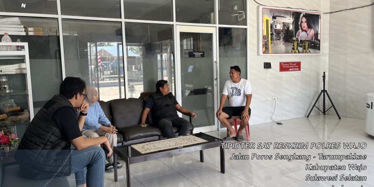Distribusi BBM Jadi Perhatian, Polres Wajo Lakukan Pengecekan di SPBU Bottopenno