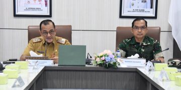 Jelang HUT Ke-81 RI, Korem 044/Gapo Perkuat Sinergi dan Kesiapan Peringatan