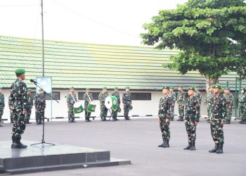 Merah Putih Berkibar, Korem Gapo Siap Mengabdi untuk Negeri