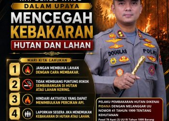 Kapolres Wajo Serukan Pencegahan Kebakaran: “Cegah Kebakaran, Selamatkan Hutan, Jaga Masa Depan”