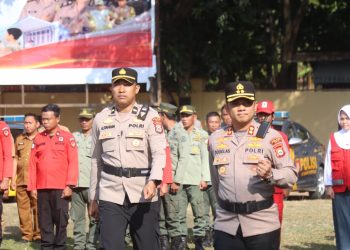 Polres Wajo Bersama TNI dan Pemkab Gelar Apel Kesiapan Hadapi Karhutla Tahun 2026