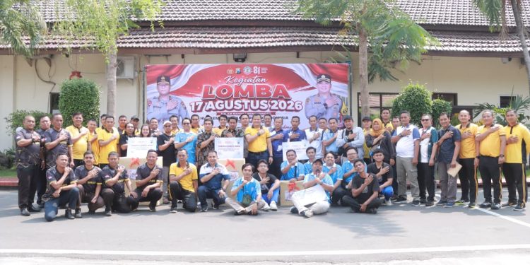 Meriahkan HUT Ke-81 Kemerdekaan RI, Polres Jombang Gelar Turnamen Mini Soccer Bersarung