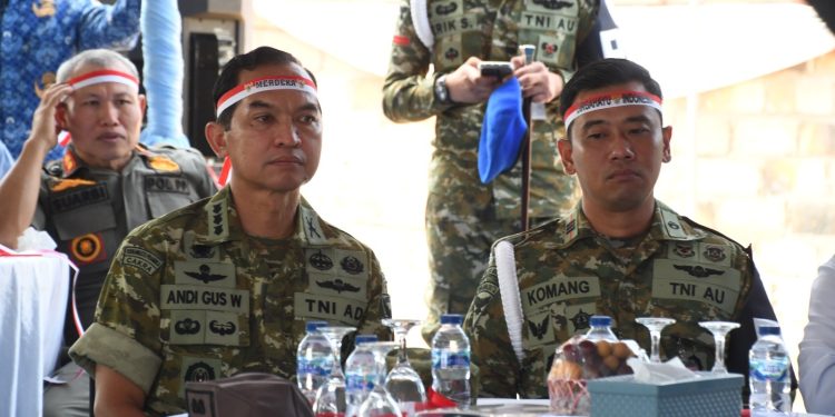 Perkuat Akses dan Konektivitas, Kasrem 044/Gapo Hadiri Peresmian Jembatan Merah Putih