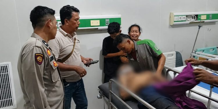 Warga Suak Tapeh Ditemukan Meninggal di Kebun Karet,Polisi Lakukan Pemeriksaan TKP
