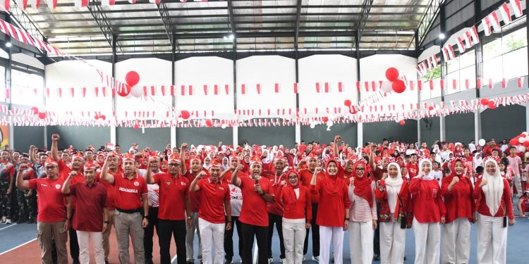 Korem 044/Gapo Semarakkan HUT ke-81 RI, Beragam Perlombaan Jadi Ajang Pererat Kebersamaan