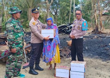 Korsleting Diduga Jadi Pemicu, Rumah Panggung di Tosora Wajo Hangus
