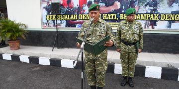 Korem 044/Gapo Gelar Upacara Haornas 2026, Olahraga Jadi Bagian dari Pembentukan Prajurit Profesional