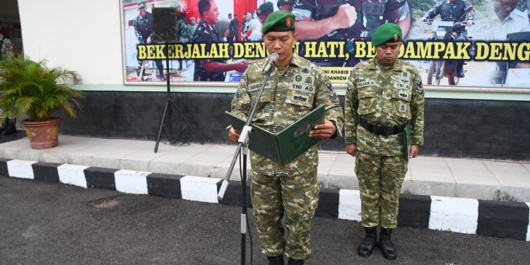 Korem 044/Gapo Gelar Upacara Haornas 2026, Olahraga Jadi Bagian dari Pembentukan Prajurit Profesional