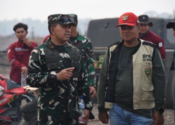 Danrem 044/Gapo Tinjau Cetak Sawah di Muba, Perkuat Komitmen Dukung Swasembada Pangan
