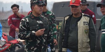 Danrem 044/Gapo Tinjau Cetak Sawah di Muba, Perkuat Komitmen Dukung Swasembada Pangan