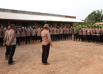 Operasi X-Fire Polda Sumsel Berhasil Padamkan Karhutla di Teluk Limau