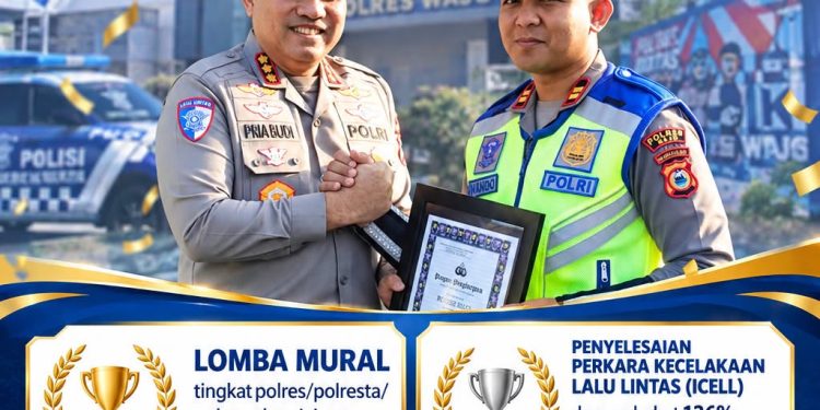 Satlantas Polres Wajo Sabet Dua Prestasi di HUT Lalu Lintas Bhayangkara ke-71