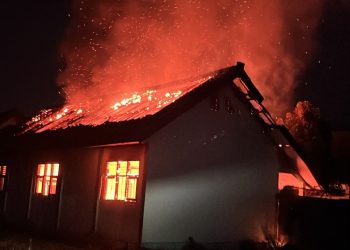 Ruang BK dan perpustakaan ,SMPN 2 Perak Jombang, Ludes Terbakar.